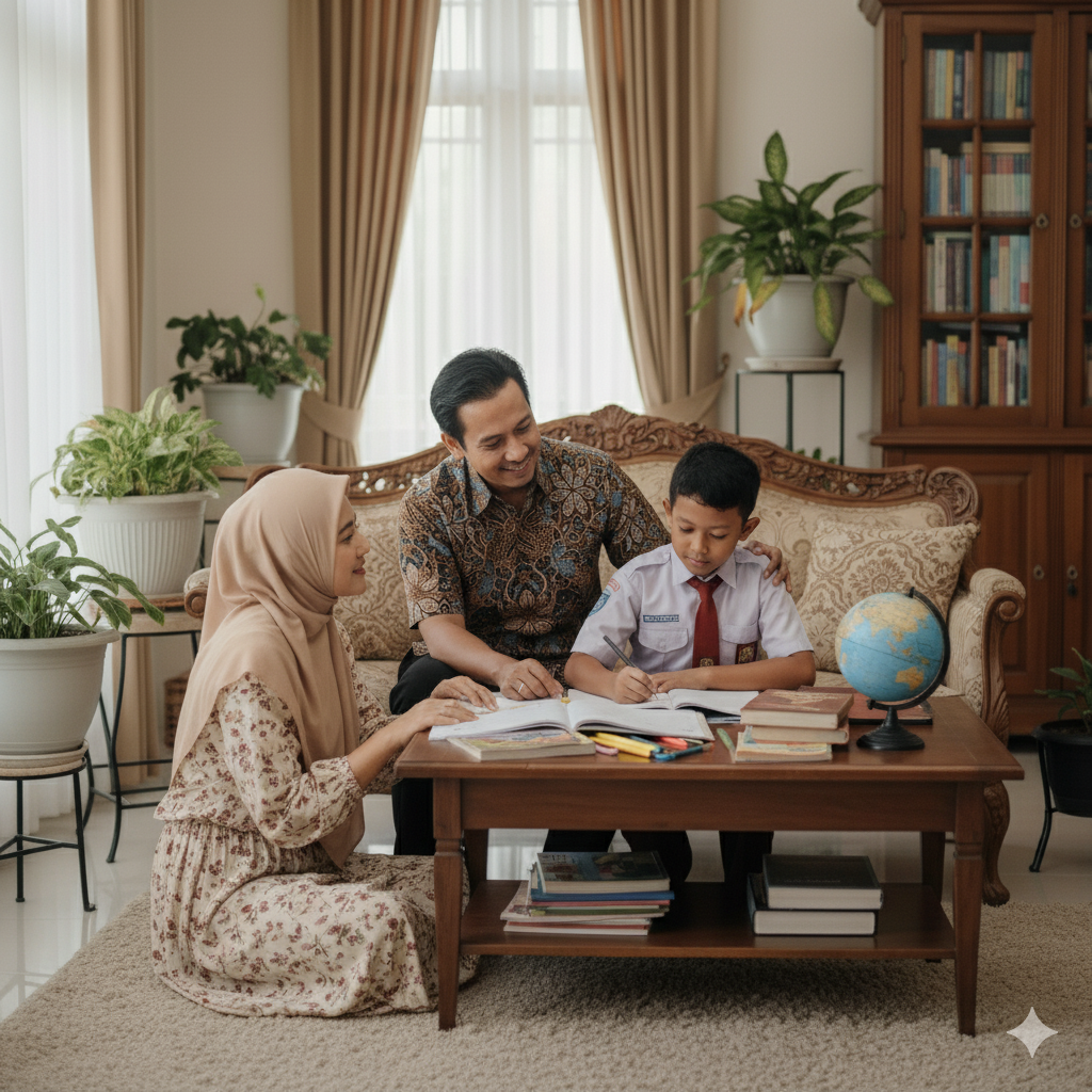 7 Tips bagi Wali Murid dalam Mendukung Anak Belajar di Rumah